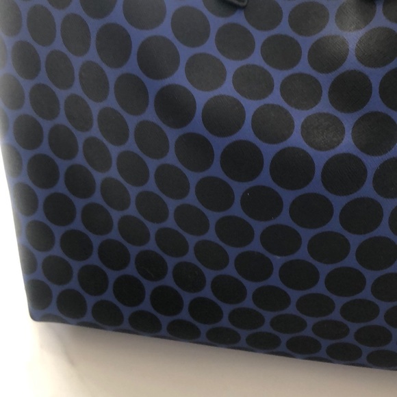 Michael Kors polka dot print Kiki black &navy blue - Picture 10 of 11